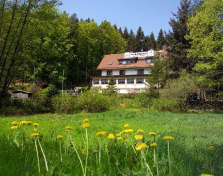 Hotel Waldhaus Mespelbrunn Esterno foto